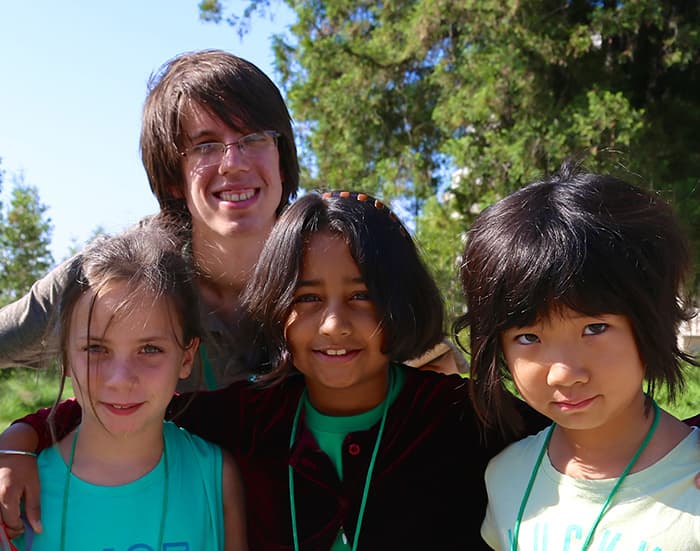 College intern with Huntington explorers