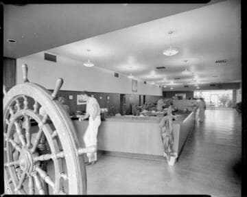 Bank interior