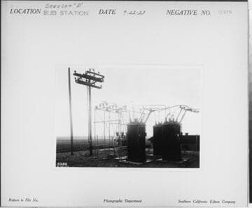 Station D Substation
