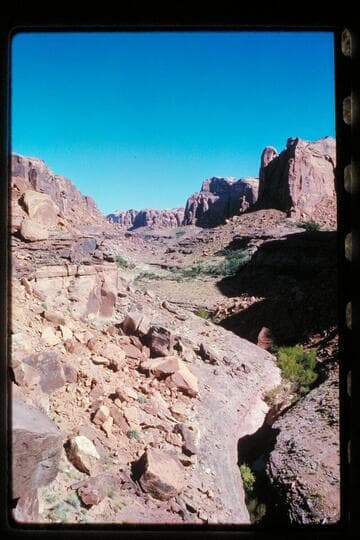 Up Knowles Canyon