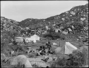 Mining camp