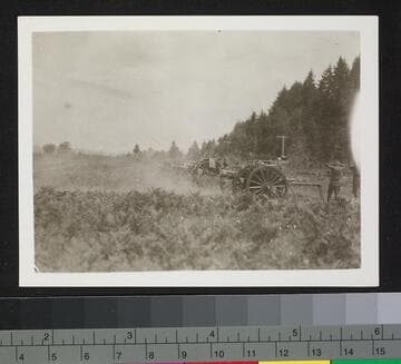 Artillery practice