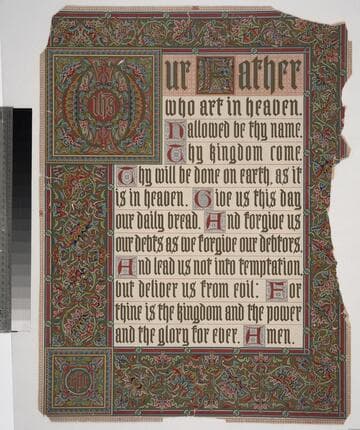 [The Lord's prayer]