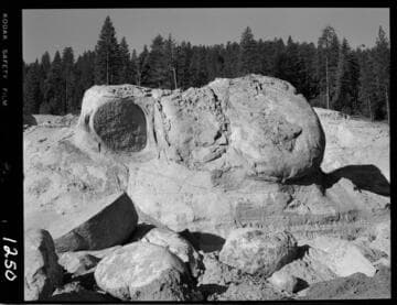 Big Creek - Mammoth Pool - Boulder formation Pit #2