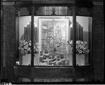 Lobby window