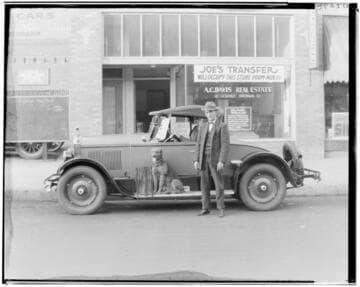 Moon roadster. 1924
