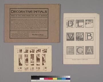 Decorative Initials